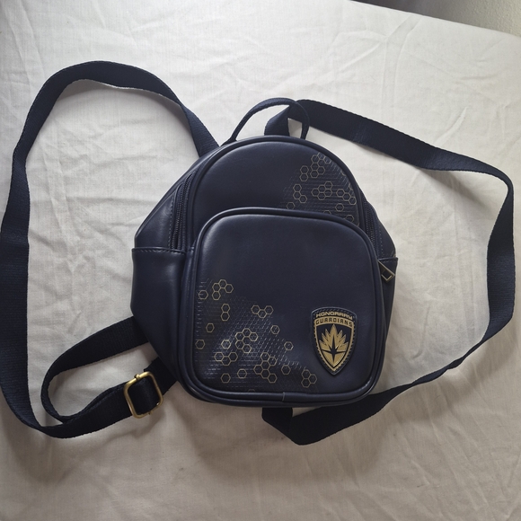 Navy Blue Backpack - Picture 3 of 5